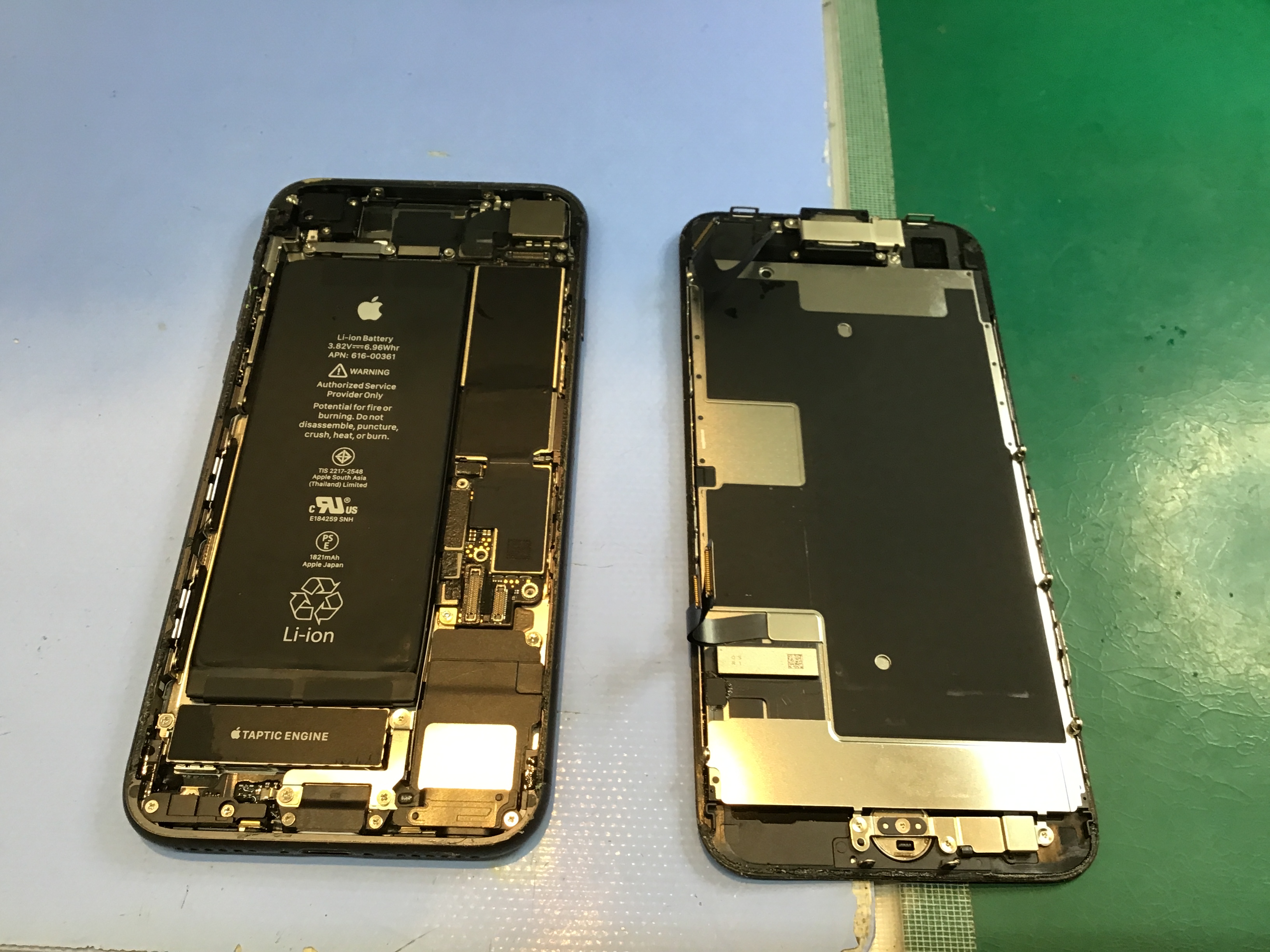 iPhoneSE2のバッテリー交換は、データそのまま・即日修理のスマホ修理工房京王聖蹟桜ヶ丘ショッピングセンターB館店へ！